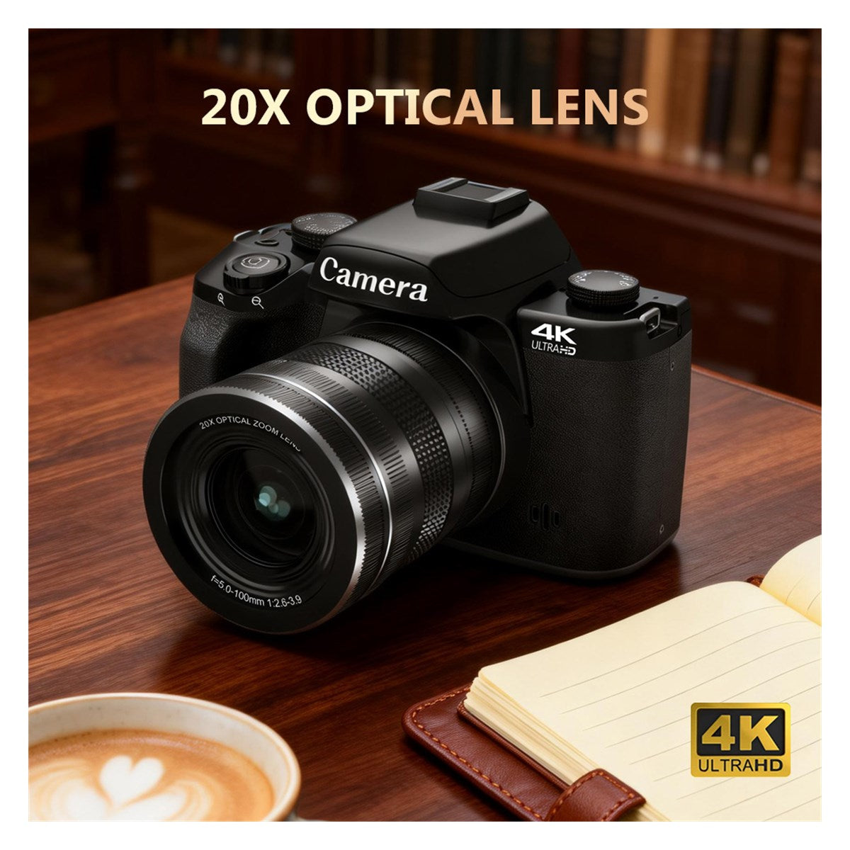 Appareil photo WD100 zoom optique 20x