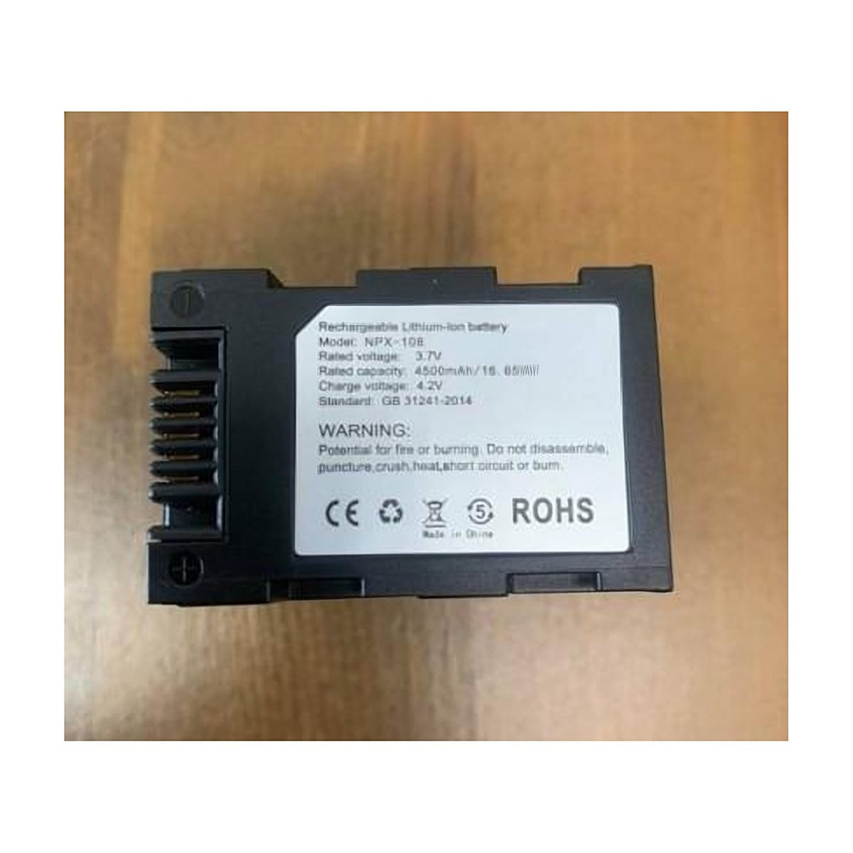 Batterie de rechange NPX-108 4500 mAh