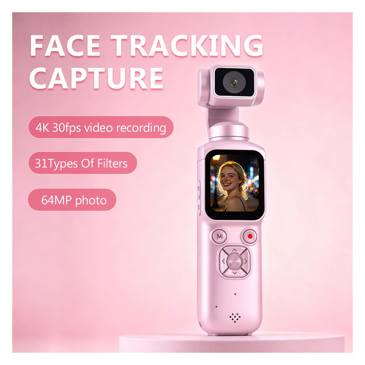 Caméra de poche 4K HJD05