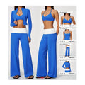 Ensemble de sport 3 pièces veste + brassière + pantalon TZ9699-3