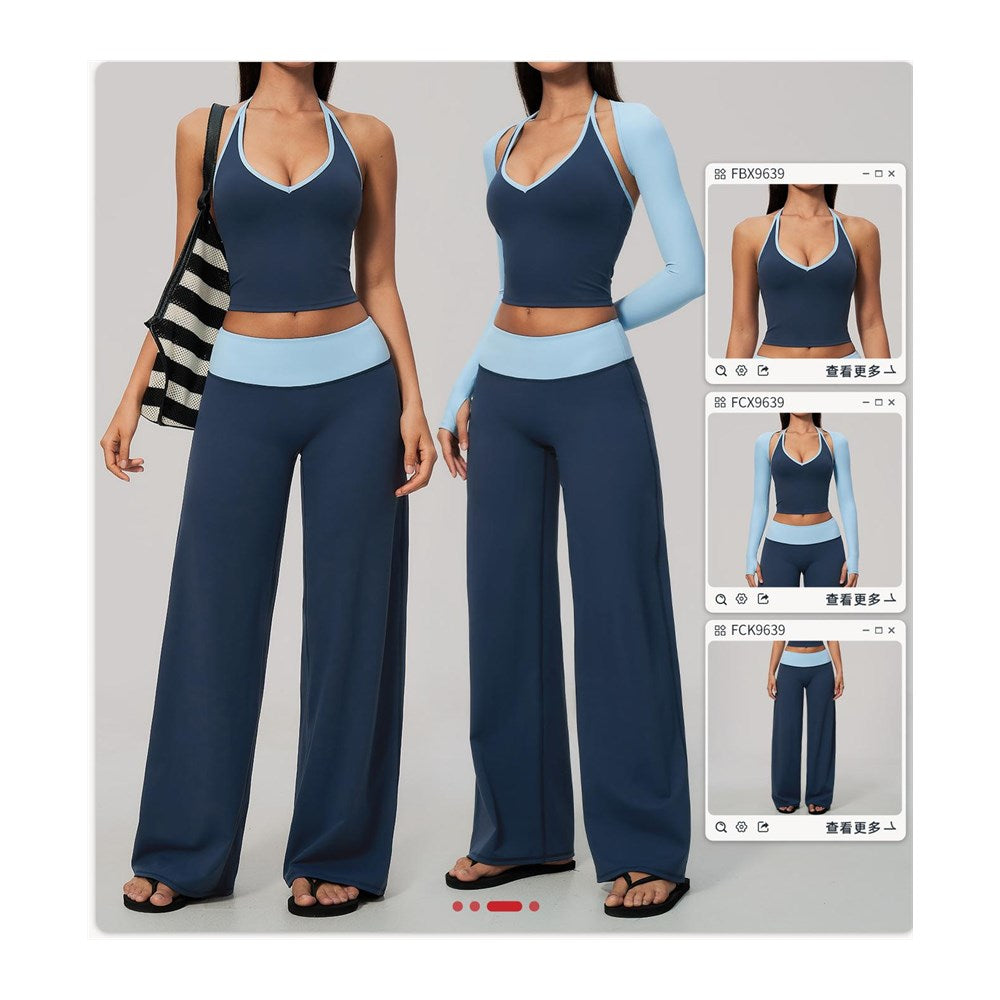 Ensemble de sport débardeur + pantalon TZ9639-2