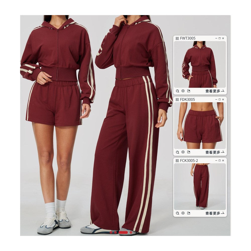 Ensemble de sport veste + short TZ3005-2