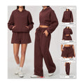 Ensemble sweat zippé + short TZ5555-9