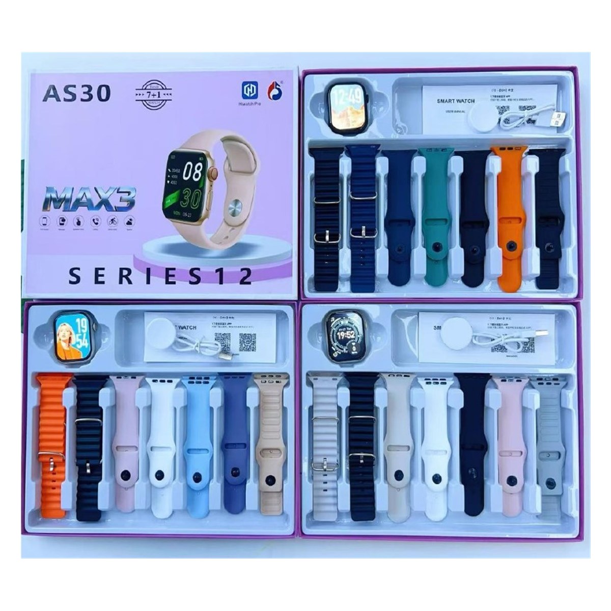 Montre connectée AS30 – coffret