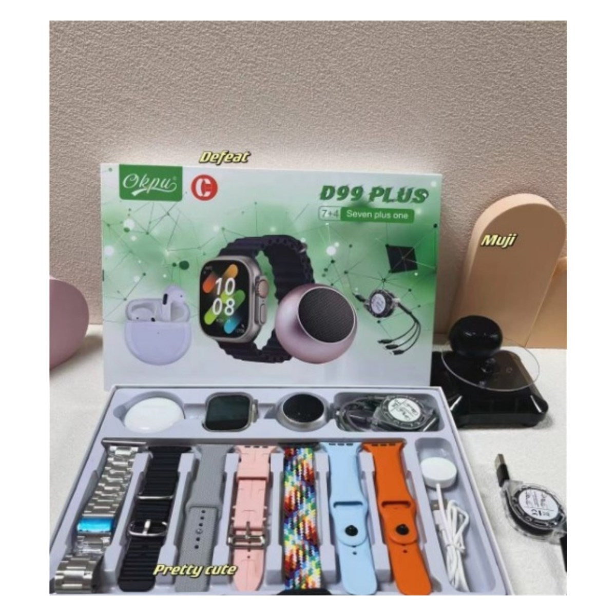 Montre connectée D99 Plus – coffret