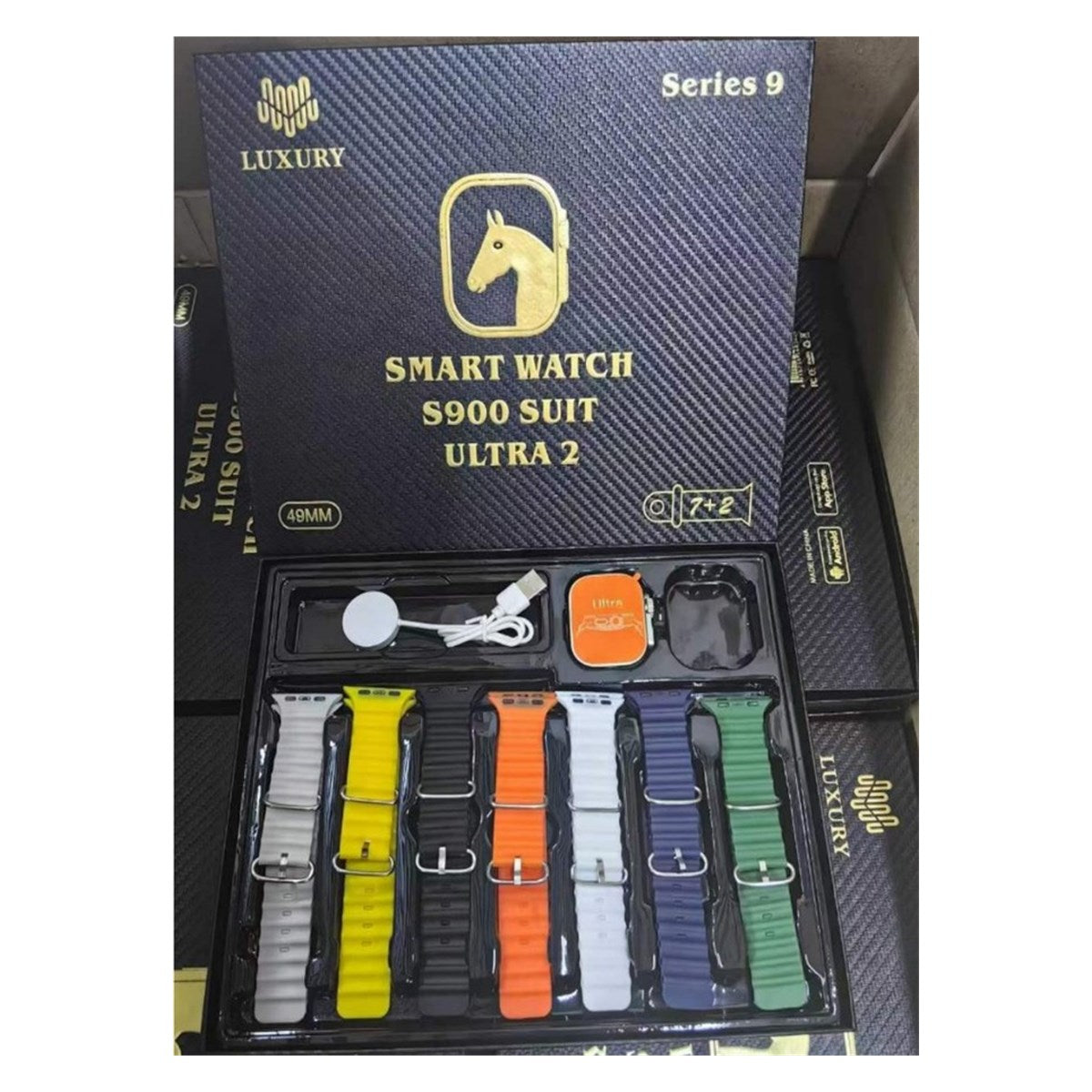 Montre connectée S900 – coffret 7 bracelets