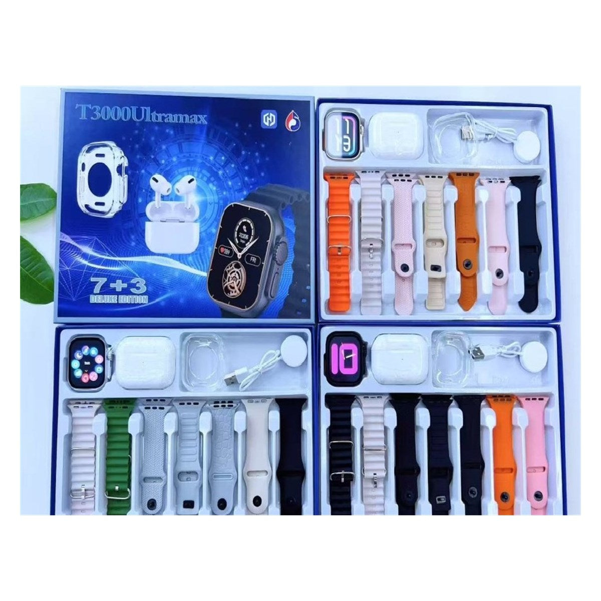 Montre connectée T3000 Max + écouteurs