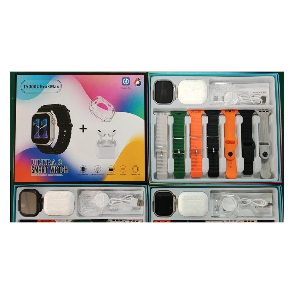 Montre connectée T5000 – coffret